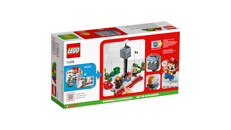LEGO Super Mario Thwomp Drop Expansion Set Nintendo Official Site